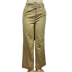 Who What Wear Women's Brown Wide Leg Khakis Sz 2 - NWT
